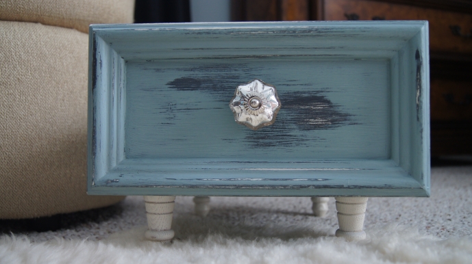 fun drawer upcycle, painted furniture, Pretty