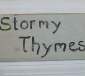 rustic garden signs give your garden direction, gardening, There are lots of Thymely Sayings on Drought Smart Plants
