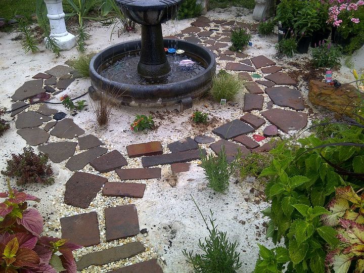 jardinagem, Caminho de pedra Sedona