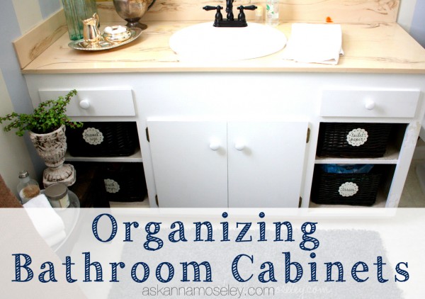 organizing bathroom cabinets, bathroom ideas, kitchen cabinets, organizing