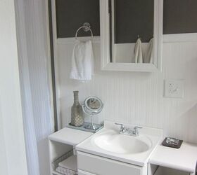 bathroom vanity extra side storage