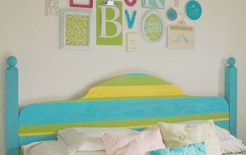 Colorful master bedroom