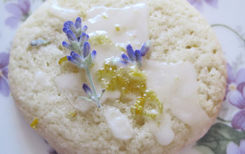 Lavender Cookies are so elegant and simple.
