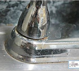 how to clean your stainless steel kitchen sink, cleaning tips, kitchen design, Filthy faucet