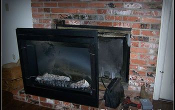 MY DIY Fireplace Insert
