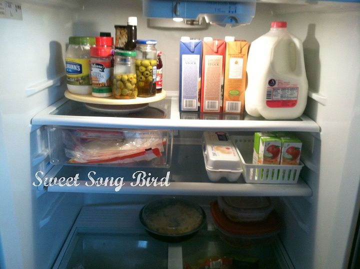 my organized fridge, appliances, organizing, Finished product Hooray