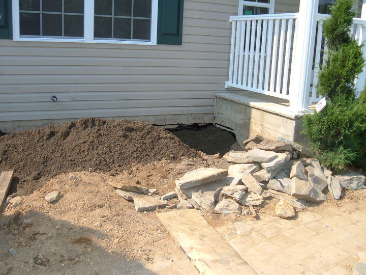 basement waterproofing, Start of excavation