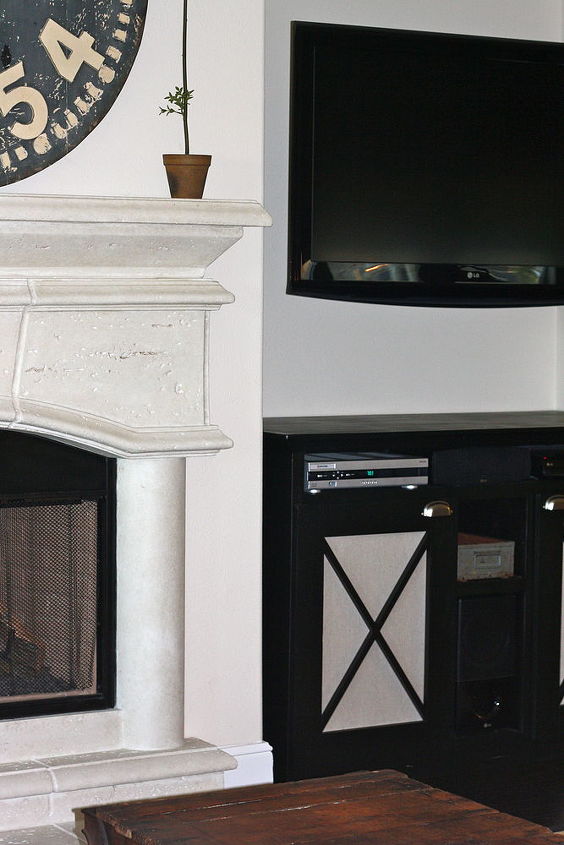 our living room industrial style, home decor, living room ideas, Hubby built our tv cabinet