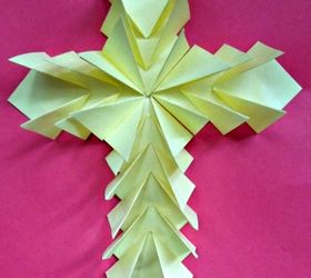 easy origami craft for easter, crafts, easter decorations, seasonal holiday decor, Easy Origami Craft for Easter