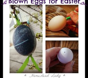 blown eggs for easter decorating, easter decorations, seasonal holiday d cor