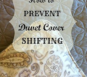 how to prevent duvet cover shifting, crafts