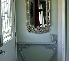 budget upgrade re purposed antique mirror frame