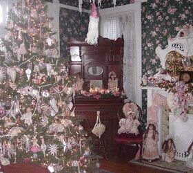 I love decorating our 1895 Queen Anne Victorian for Christmas.With 12 ...