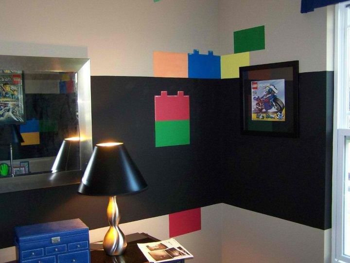 lego room, bedroom ideas, home decor, painting