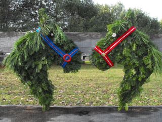 holiday decor for horse lovers greg found this on facebook, crafts, Posted on facebook by Deanna Gurug