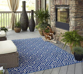 hot patio trends for 2013, decks, outdoor furniture, outdoor living, patio, Overstock com Maze Wildaster Indoor Outdoor Rug