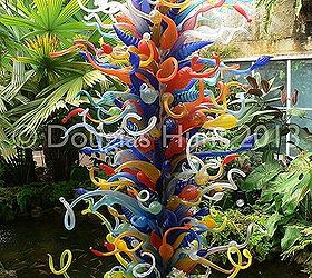 tropical treats from fairchild botanic garden, gardening, Dale Chihuly s The End of the Day Tower from 2005 is one of three works by the artist in the garden s permanent collection