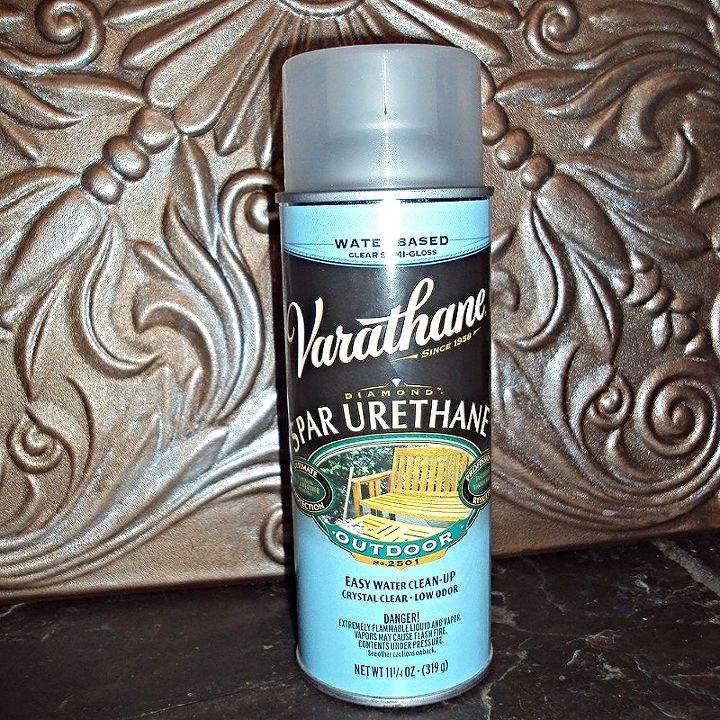 how to create a faux leather finish using brown paper