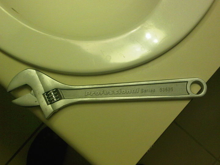 shower away, Wrench used