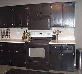 kitchen remodel the first e model with paint and hardware, diy, kitchen design, painting, Kitchen After View 3