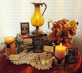 thanksgiving centerpiece, seasonal holiday d cor, thanksgiving decorations, Thanksgiving centerpiece from things around my home