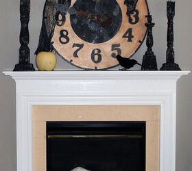 My Halloween Mantel