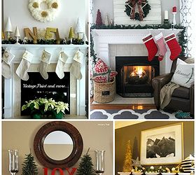 christmas mantel decorating, christmas decorations, seasonal holiday decor, Simple Christmas Mantel Decorating Ideas