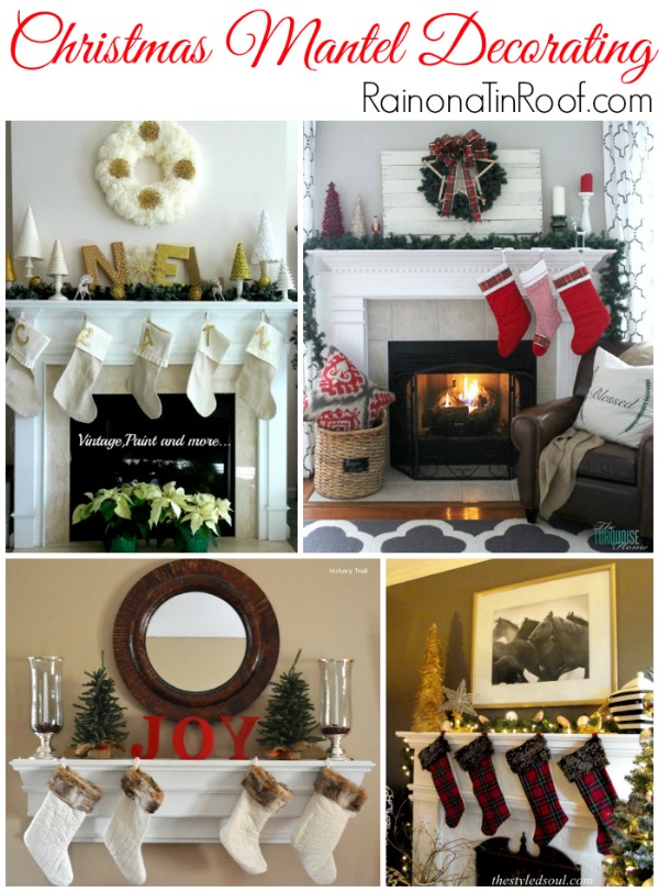 christmas mantel decorating, christmas decorations, seasonal holiday decor, Simple Christmas Mantel Decorating Ideas