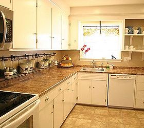 keeping the clutter off the counter, cleaning tips, kitchen design