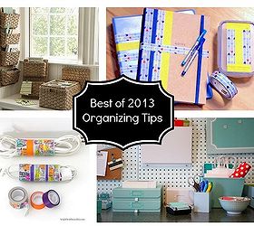 top 12 posts of 2013 on bright bold and beautiful, chalkboard paint, crafts, home decor, mason jars, 8 Organizing Tips for your home office