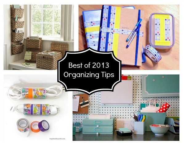 top 12 posts of 2013 on bright bold and beautiful, chalkboard paint, crafts, home decor, mason jars, 8 Organizing Tips for your home office
