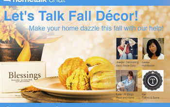 Make Your Home Dazzle This Fall - Join the Fall Decorating Chat!