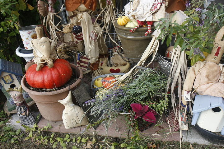 decorating for fall ooops bought real food, gardening, seasonal holiday decor