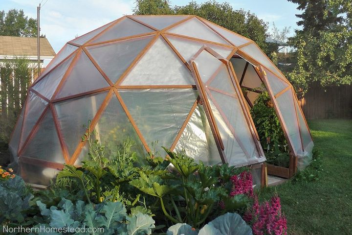 how to build a geodome greenhouse, diy, gardening, how to, outdoor living, woodworking projects, The Geodesic Dome