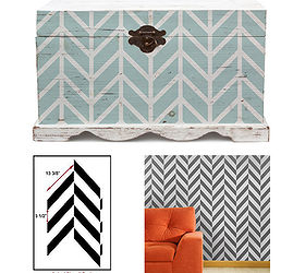 steal the look with stencils, home decor, painting