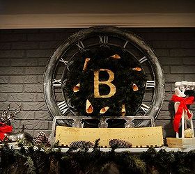 christmas shab 2 fab, fireplaces mantels, seasonal holiday d cor, Music inspired fireplace mantle