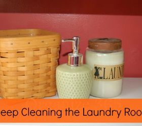 deep cleaning the laundry room, cleaning tips, laundry rooms, Deep Cleaning the Laundry Room Is your laundry room a catchall Mine too Let s get them organized together