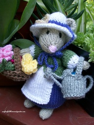 miss millicent mouse s greenhouse, container gardening, crafts, terrarium, Miss Millicent Mouse s Greenhouse