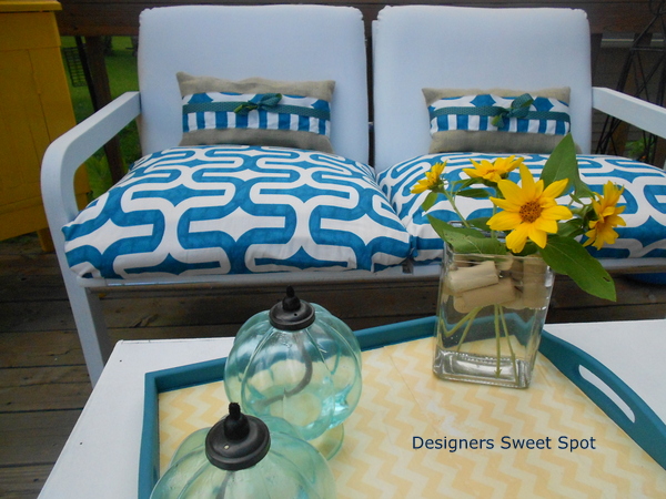 best of 2013, gardening, outdoor living, Chalk Painted Bench The links are on the blog