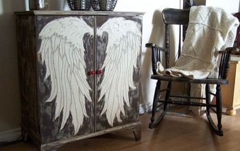 The Angel Wing Cubby creation by Gypsy Barn