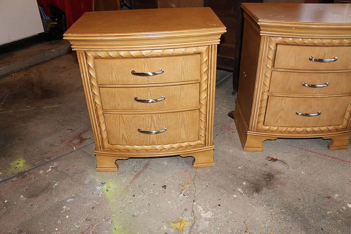 double dresser do over, painted furniture