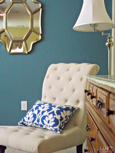 how to paint your way to a beautiful room, home decor, painting, I used the Sherwin Williams color visualizer to help me choose this paint color