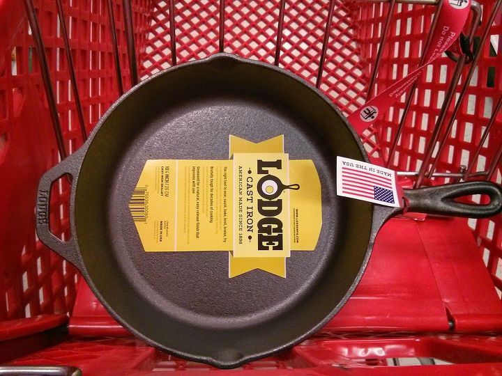 how to season a brand new cast iron pan, cleaning tips