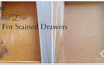 Fixing a Stained Drawer
