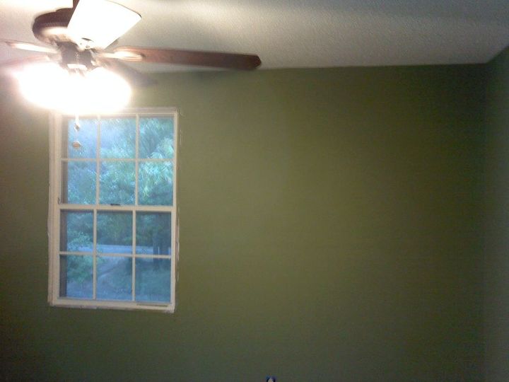 our progress on the room remodel, doors, home improvement, Painted the walls