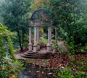 longwood gardens in the rain, gardening, And this is a Folly Read more about it on my blog