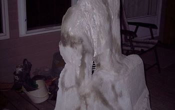 Restoring a 65 Year Old Cement Statue