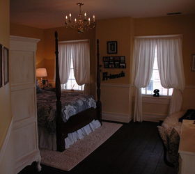 teen s bedroom in an historic house without a closet, bedroom ideas, chalk paint, home decor, painted furniture