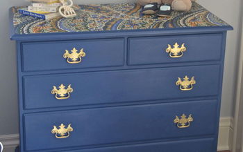 Fabric Topped Dresser