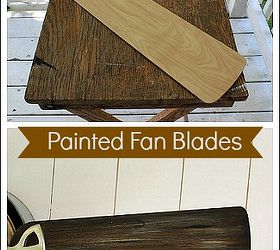 Faux Painting Ceiling Fan Blades Hometalk
